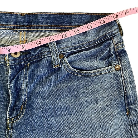 Polo Ralph Lauren Kelly Jean Bootcut Low Rise Mid Wash Relaxed Fit Y2K Casual 6R - Picture 14 of 15